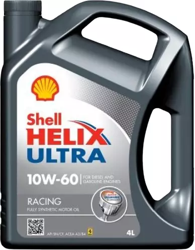 SHELL HELIX ULTRA RACING OLEJ SILNIKOWY 10W60 4L