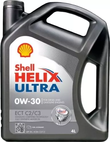 SHELL HELIX ULTRA ECT C2/C3 OLEJ SILNIKOWY 0W30 4L