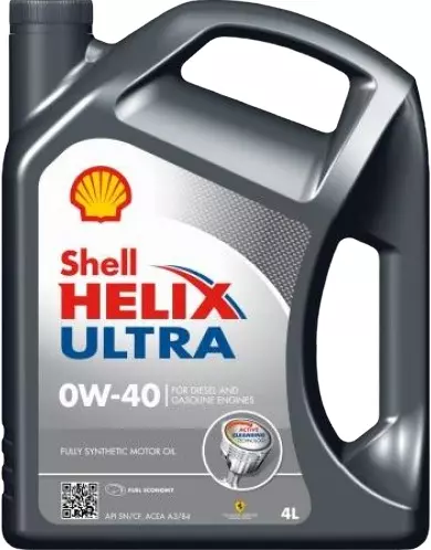 SHELL HELIX ULTRA OLEJ SILNIKOWY 0W40 4L