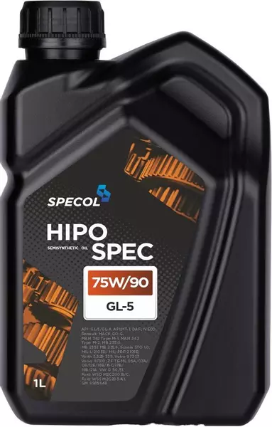 SPECOL HIPOSPEC GL-5 OLEJ PRZEKŁADNIOWY 75W90 1L