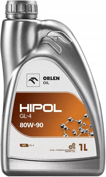 ORLEN HIPOL GL-4 80W90 OLEJ PRZEKŁADNIOWY 1L