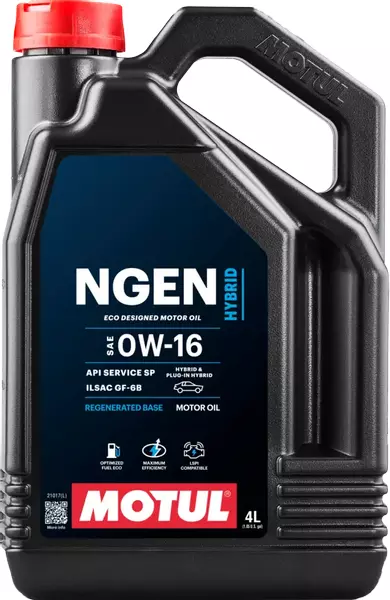 MOTUL NGEN HYBRID OLEJ SILNIKOWY 0W16 4L