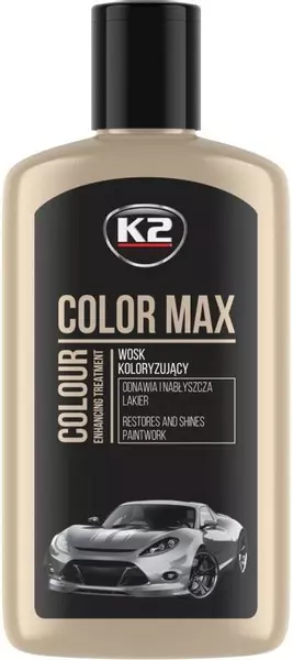 K2 COLOR MAX WOSK KOLORYZUJĄCY CZARNY 250ML