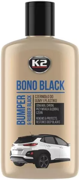 K2 BONO BLACK CZERNIDŁO DO GUMY I PLASTIKU 250 ML