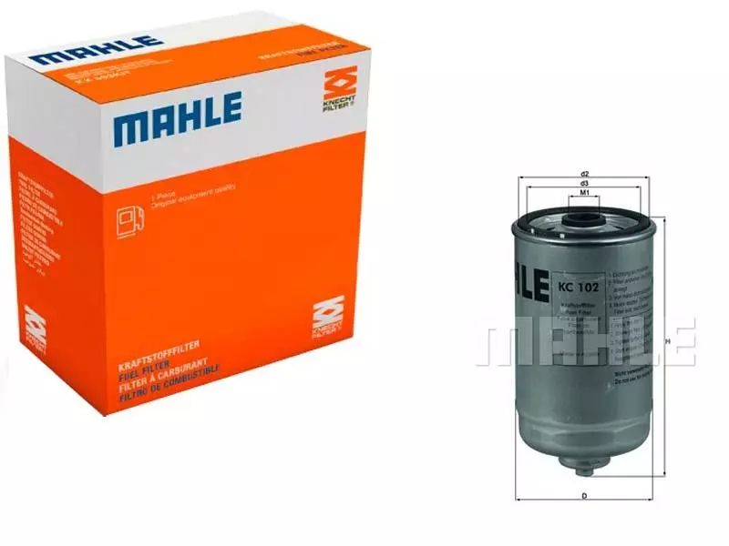 MAHLE FILTR PALIWA KC102