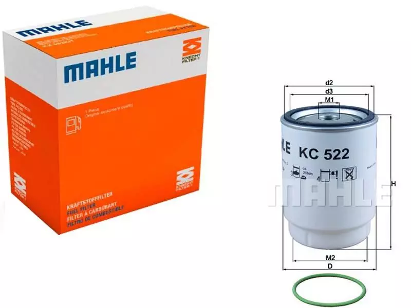 MAHLE FILTR PALIWA KC 522D