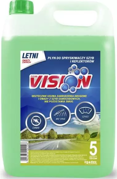 CLEAN VISION LETNI PŁYN DO SPRYSKIWACZY 5L