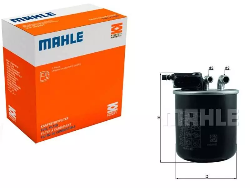 MAHLE FILTR PALIWA KL 942