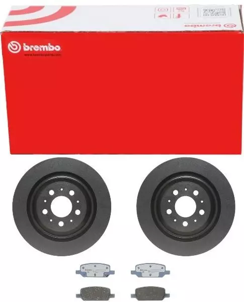 BREMBO TARCZE+KLOCKI TYŁ TESLA MODEL 3 335MM