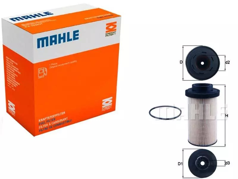 MAHLE FILTR PALIWA KX 80/1D