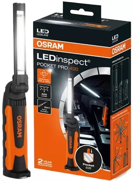 OSRAM LAMPA WARSZTATOWA RĘCZNA LEDINSPECT POCKET PRO 400 LEDIL409