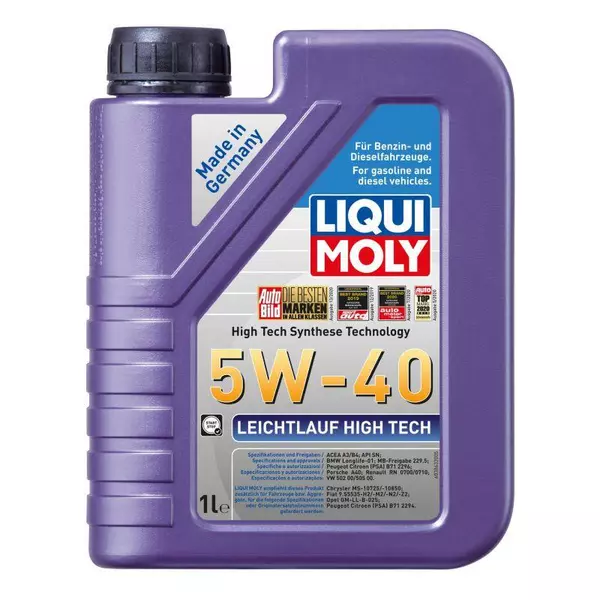 LIQUI MOLY LEICHTLAUF HIGH TECH 5W40 2327 1L