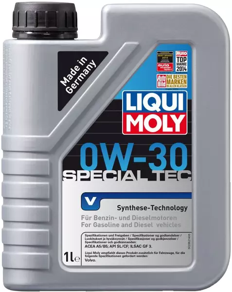 LIQUI MOLY SPECIAL TEC V 0W30 A5/B5 VOLVO 2852 1L