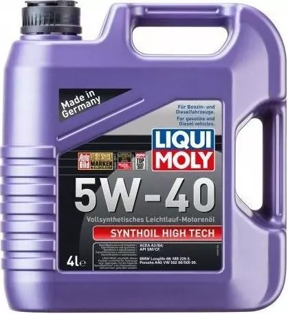 LIQUI MOLY SYNTHOIL HIGH TECH 5W40 2194 4L