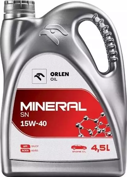 ORLEN MINERAL 15W40 API SN VW 501.01/505.00 4,5L