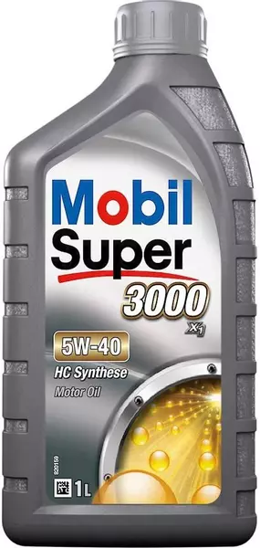 MOBIL SUPER 3000 X1 5W40 A3/B4 A3/B4 SN/SM 1L