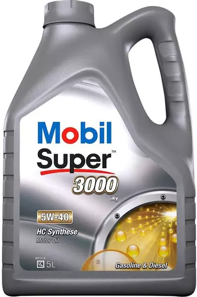 MOBIL SUPER 3000 X1 5W40 A3/B4 A3/B4 SN/SM 5L