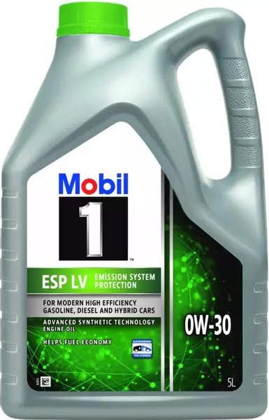 MOBIL 1 ESP LV 0W30 ACEA C2 A5/B5 API SL/SN 4L