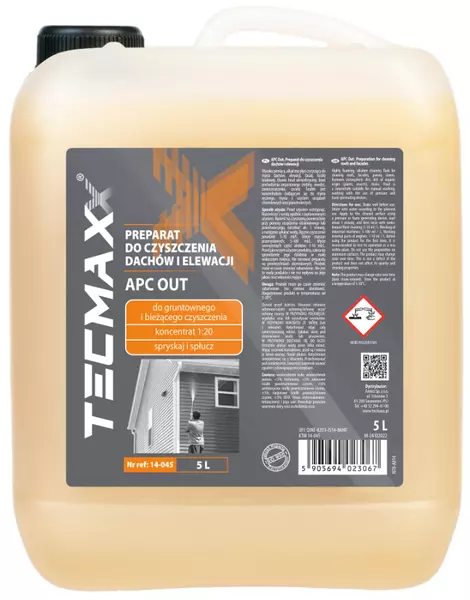 TECMAXX CZYSZCZENIE DACHÓW I ELEWACJI APC OUT 5L