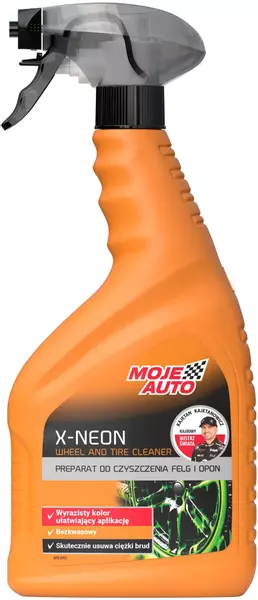 MOJE AUTO X-NEON PREPARAT DO FELG I OPON 750ML