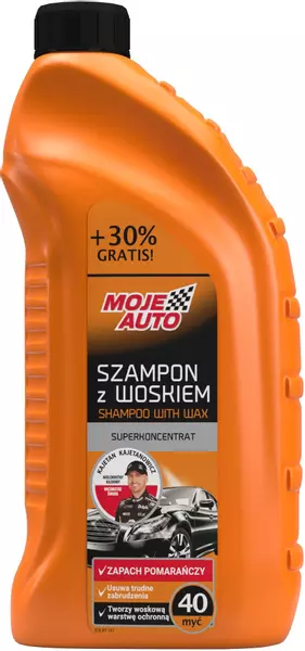 MOJE AUTO SZAMPON SAMOCHODOWY Z WOSKIEM 1L