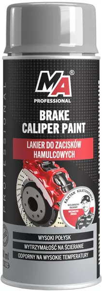 MA PROFESSIONAL LAKIER DO ZACISKÓW HAMULCOWYCH SREBRNY 400ML