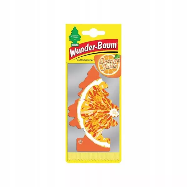 WUNDER BAUM CHOINKA ZAPACHOWA ORANGE JUICE