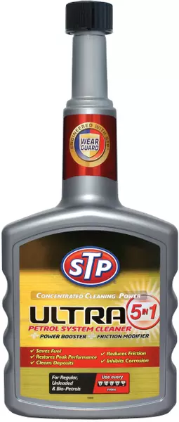 STP PETROL SYSTEM CLEANER ULTRA 5W1 DODATEK 400ML