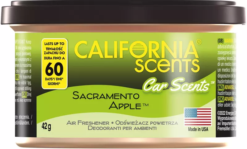 CALIFORNIA SCENTS PUSZKA ZAPACHOWA SACRAMENTO APPLE