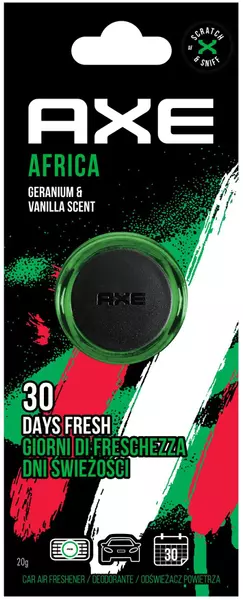 AXE MINI VENT AIR FRESHENER ZAPACH SAMOCHODOWY AFRICA