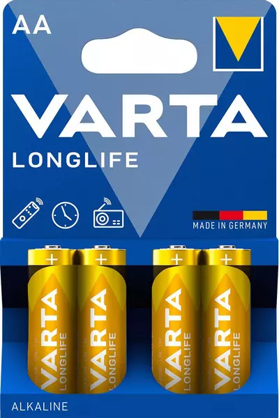 VARTA BATERIE LONGLIFE AA LR06 BLISTER 4SZT