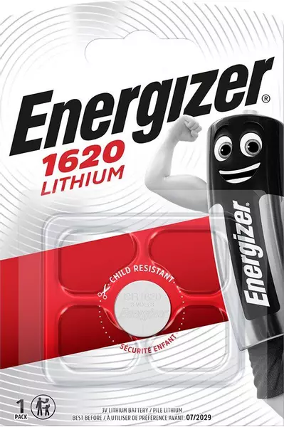 ENERGIZER BATERIA LITOWA CR1620 BLISTER 1SZT