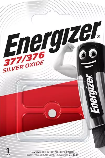 ENERGIZER BATERIA ZEGARKOWA 377/376 BLISTER 1SZT