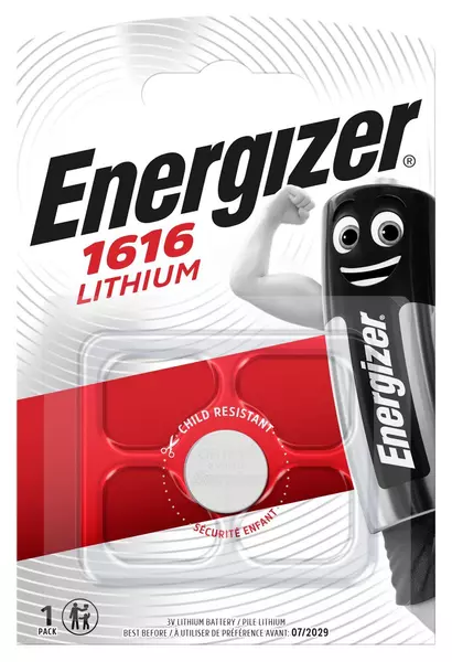 ENERGIZER BATERIA MINI LITOWA CR1616 BLISTER 1SZT