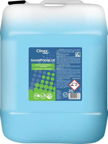 CLINEX EXPERT+ SHAMPOO BLUE SZAMPON SAMOCHODOWY 20L