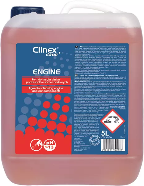 CLINEX EXPERT+ PŁYN DO MYCIA SILNIKÓW 5L