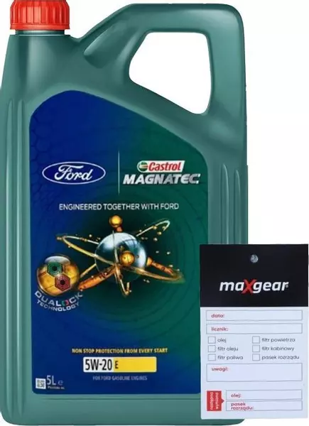 CASTROL MAGNATEC PROFESSIONAL E 5W20 FORD 948B 5L + ZAWIESZKA