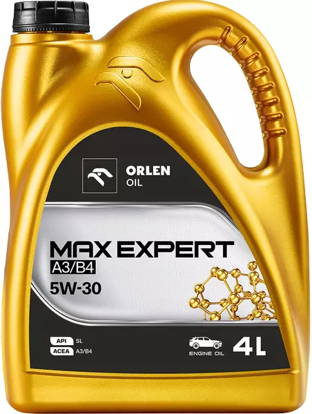 ORLEN PLATINUM MAX EXPERT A3/B4 OLEJ SILNIKOWY 5W30 4L