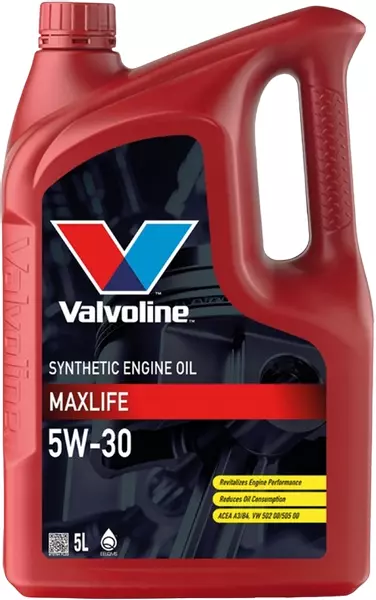 VALVOLINE MAXLIFE 5W30 A3/B3 A3/B4 API SN 5L