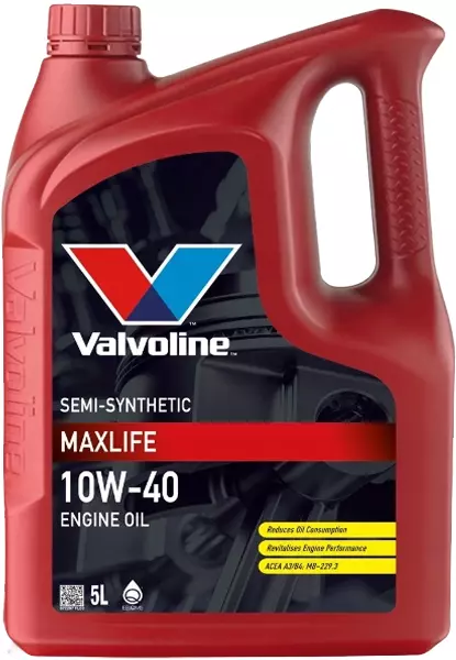 VALVOLINE MAXLIFE 10W40 ACEA A3/B4 API SN/CF 5L