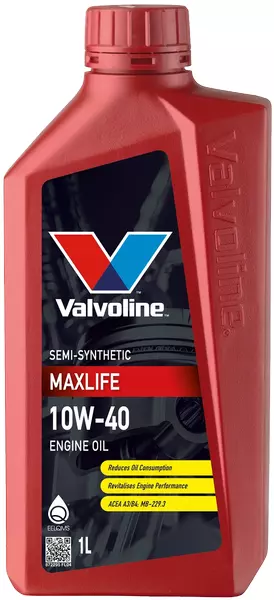 VALVOLINE MAXLIFE 10W40 ACEA A3/B4 API SN/CF 1L