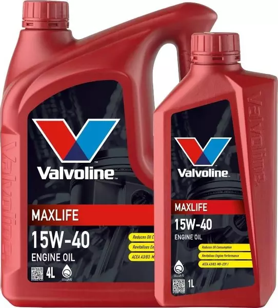 VALVOLINE MAXLIFE A3/B4 15W40 5L