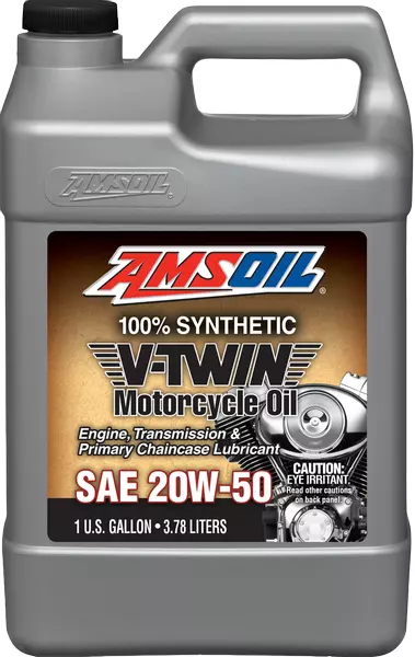 AMSOIL SYNTHETIC V-TWIN 20W50 MOTORCYCLE 3,784L