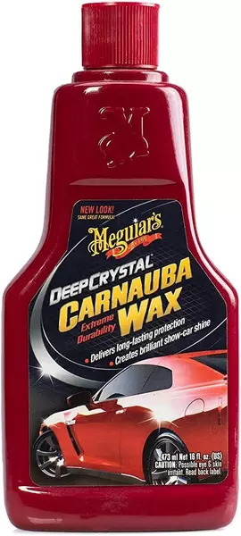 MEGUIARS DEEP CRYSTAL CARNAUBA WAX WOSK W PŁYNIE 473ML