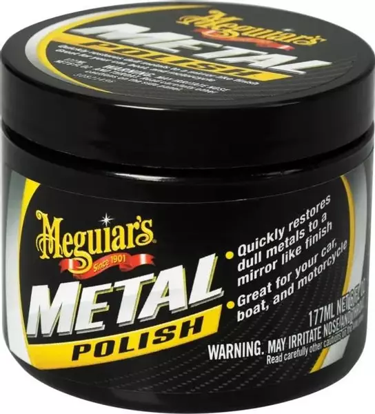 MEGUIARS METAL POLISH PASTA DO POLEROWANIA METALU 170G