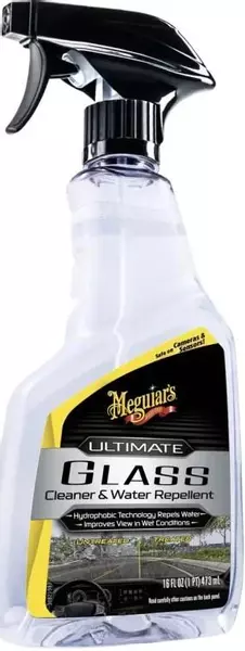 MEGUIARS ULTIMATE GLASS CLEANER&WATER REPELLANT PŁYN DO SZYB 473ML