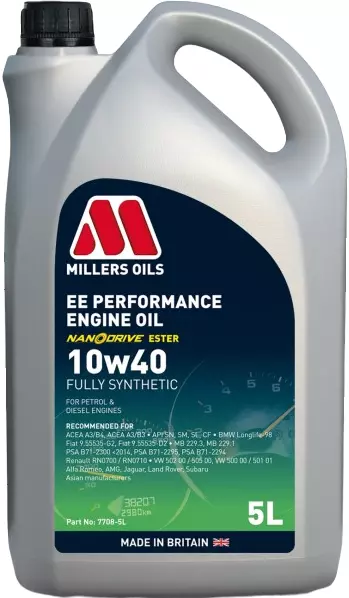 MILLERS EE PERFORMANCE OLEJ SILNIKOWY 10W40 5L