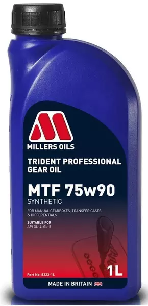 MILLERS OILS OLEJ PRZEKŁADNIOWY TRIDENT MTF 75W90 GL-4 GL-5 1L