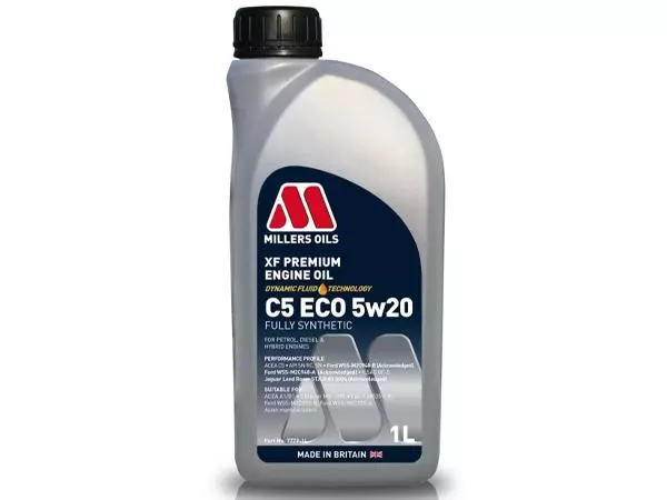 MILLERS OILS XF PREMIUM C5 ECO 5W20 API SN-RC 1L