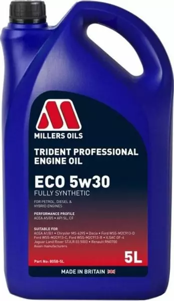 MILLERS TRIDENT PROFESSIONAL ECO OLEJ SILNIKOWY 5W30 5L